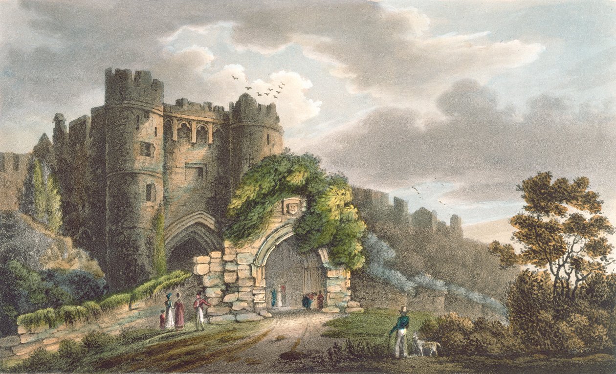 Hrad Carisbrooke, z 