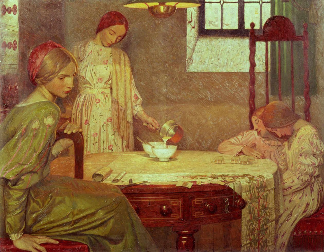 V hloubce zimy od Frederick Cayley Robinson
