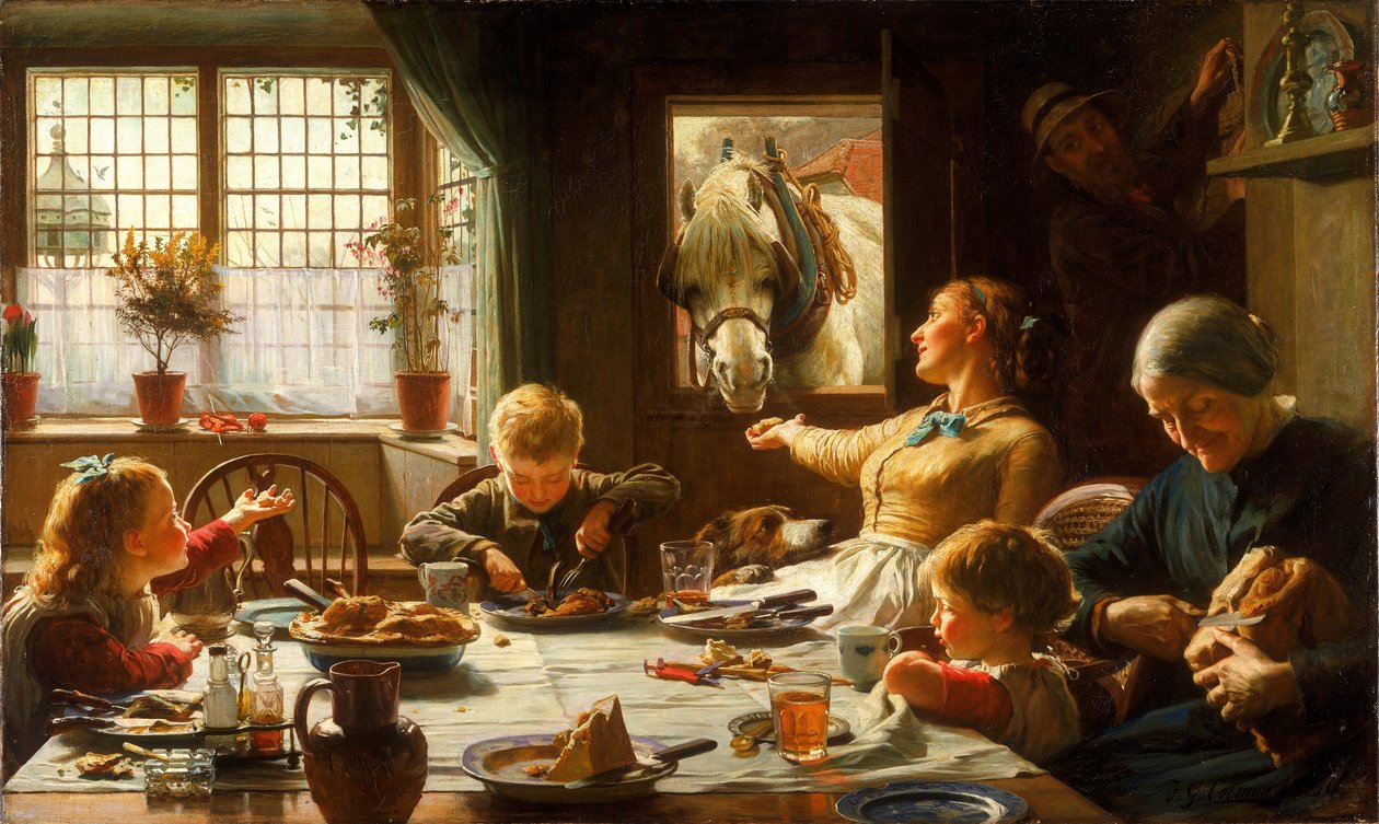 Jeden z rodiny od Frederick George Cotman