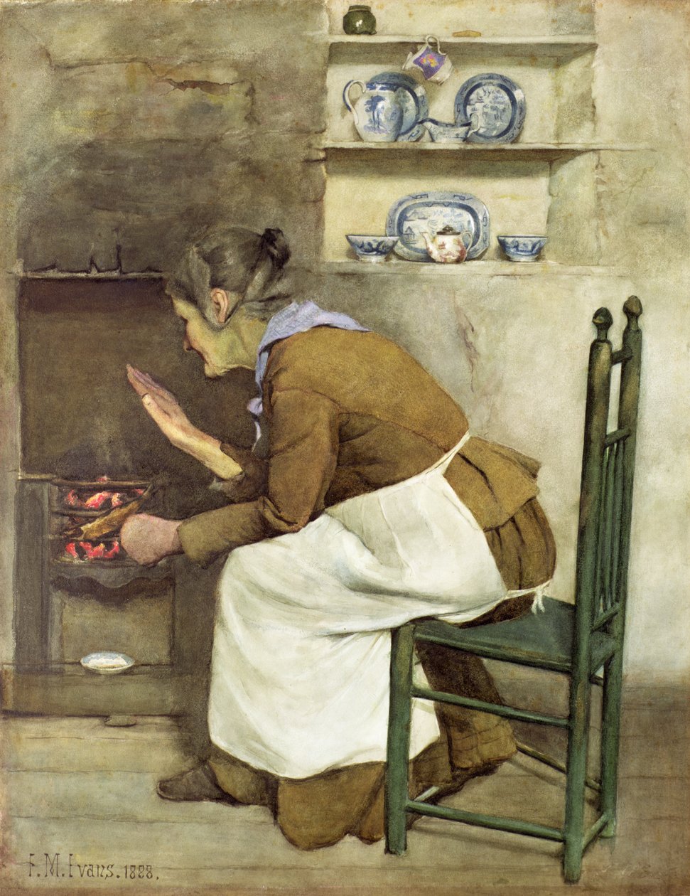 Šetrné jídlo od Frederick James McNamara Evans