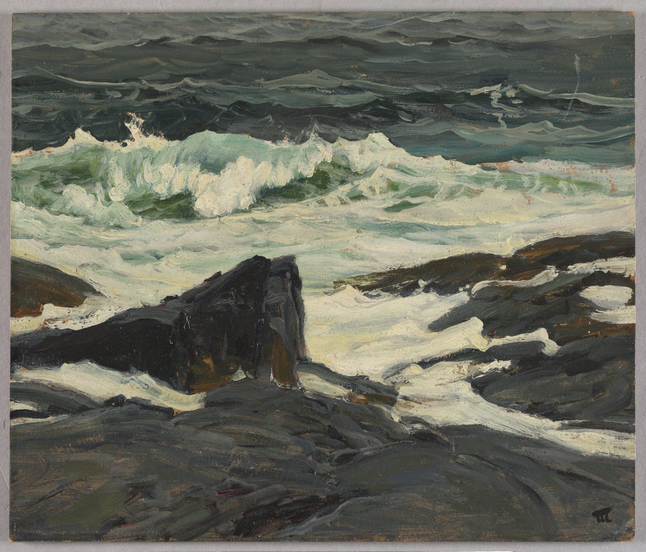 Přímořská krajina od Frederick Judd Waugh
