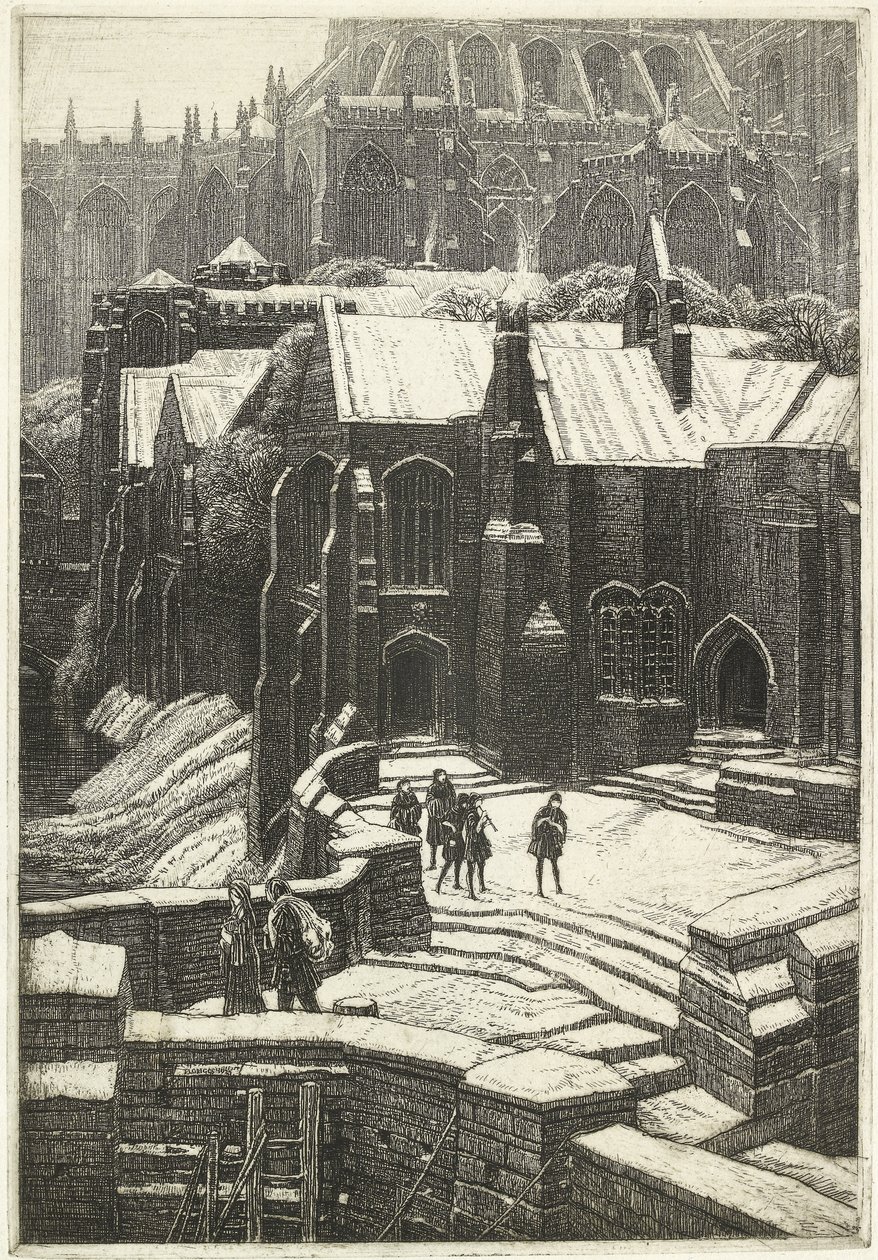 Almonry, 1925 od Frederick Landseer Maur Griggs