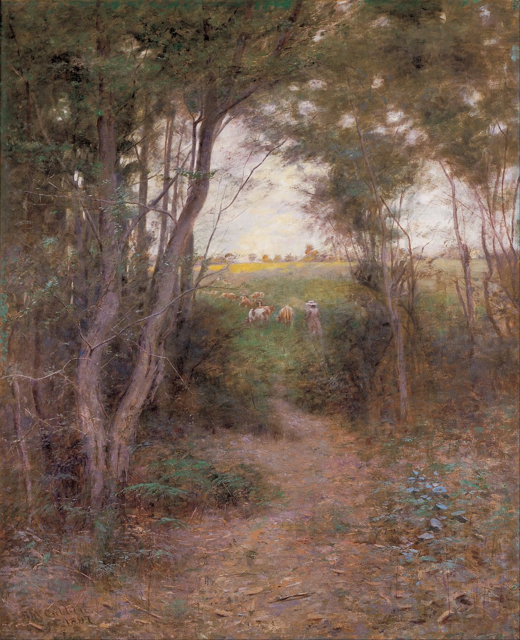Ti-tree glade od Frederick McCubbin