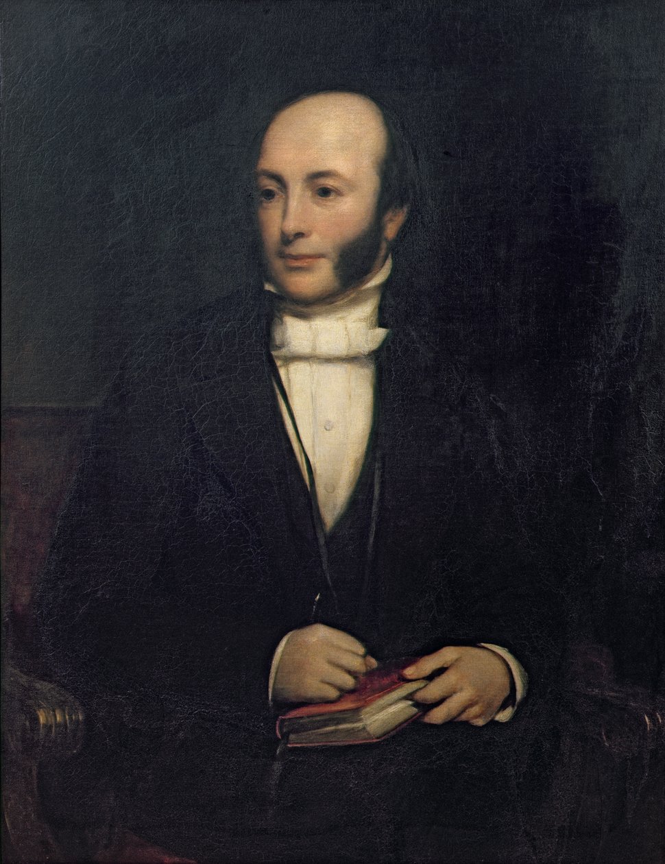 Portrét reverenda Johna Barlowa (1798-1869) od Frederick Richard Pickersgill