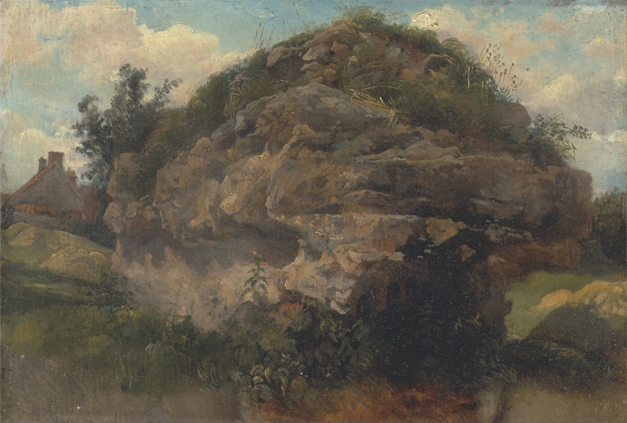 Rocky Hillside od George Frederick Watts