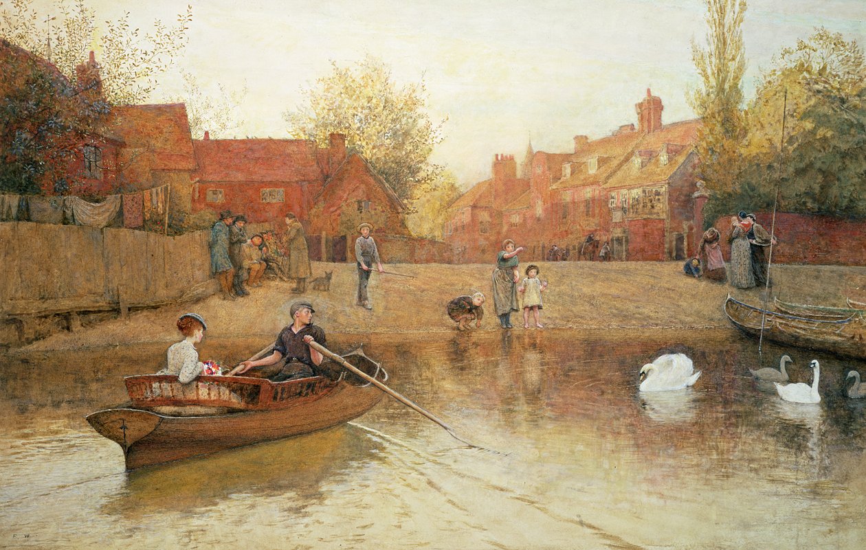 Marlow Ferry od Frederick Walker