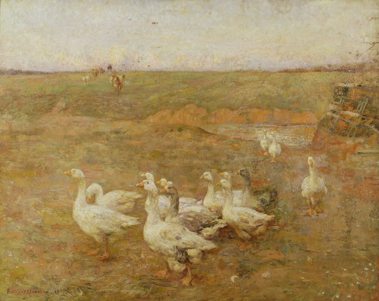 Zlatý večer, 1897 od Frederick William Jackson