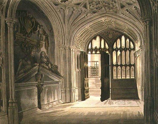 Islip Chapel, deska U z 