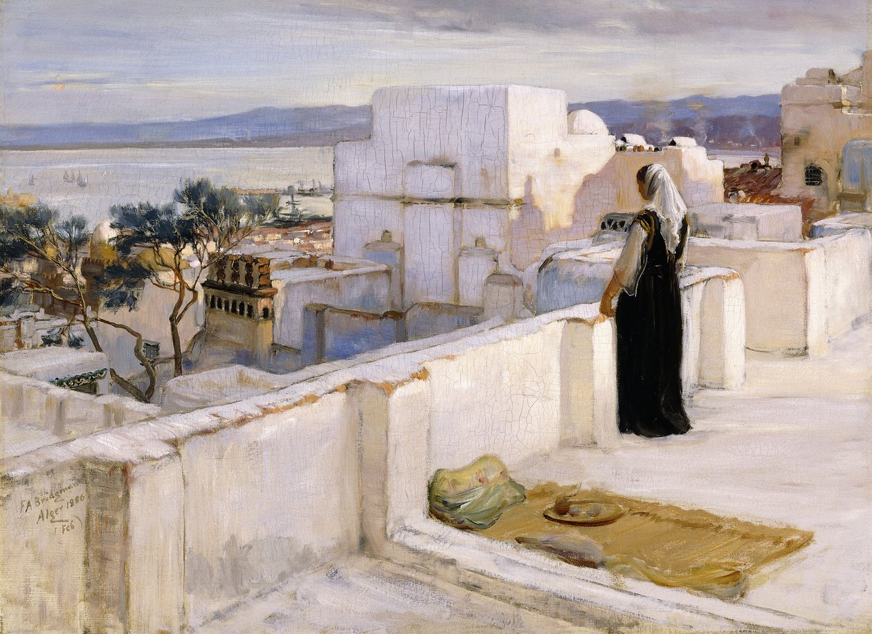 Alžír, 1886 od Frederick Arthur Bridgman