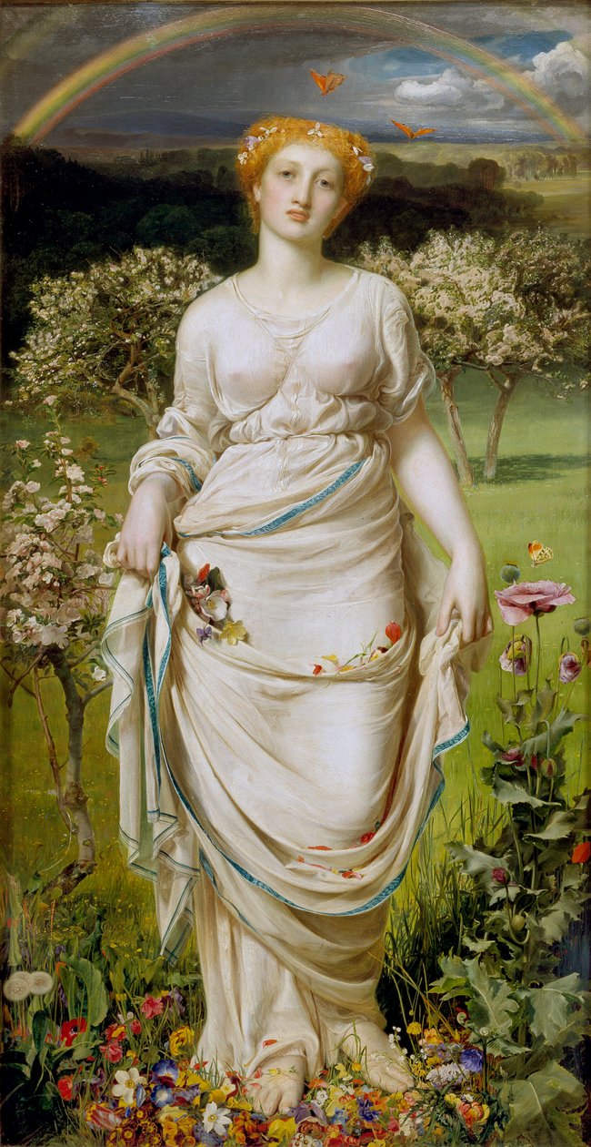 Jemné jaro, 1865 od Frederick Augustus Sandys