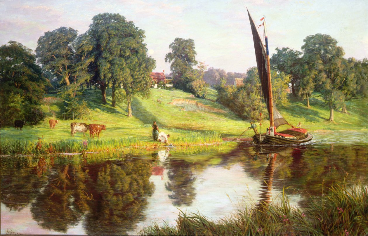 Na řece od Frederick Bacon Barwell
