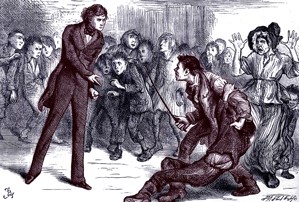 Nicholas Nickleby od Charlese Dickense od Frederick Barnard