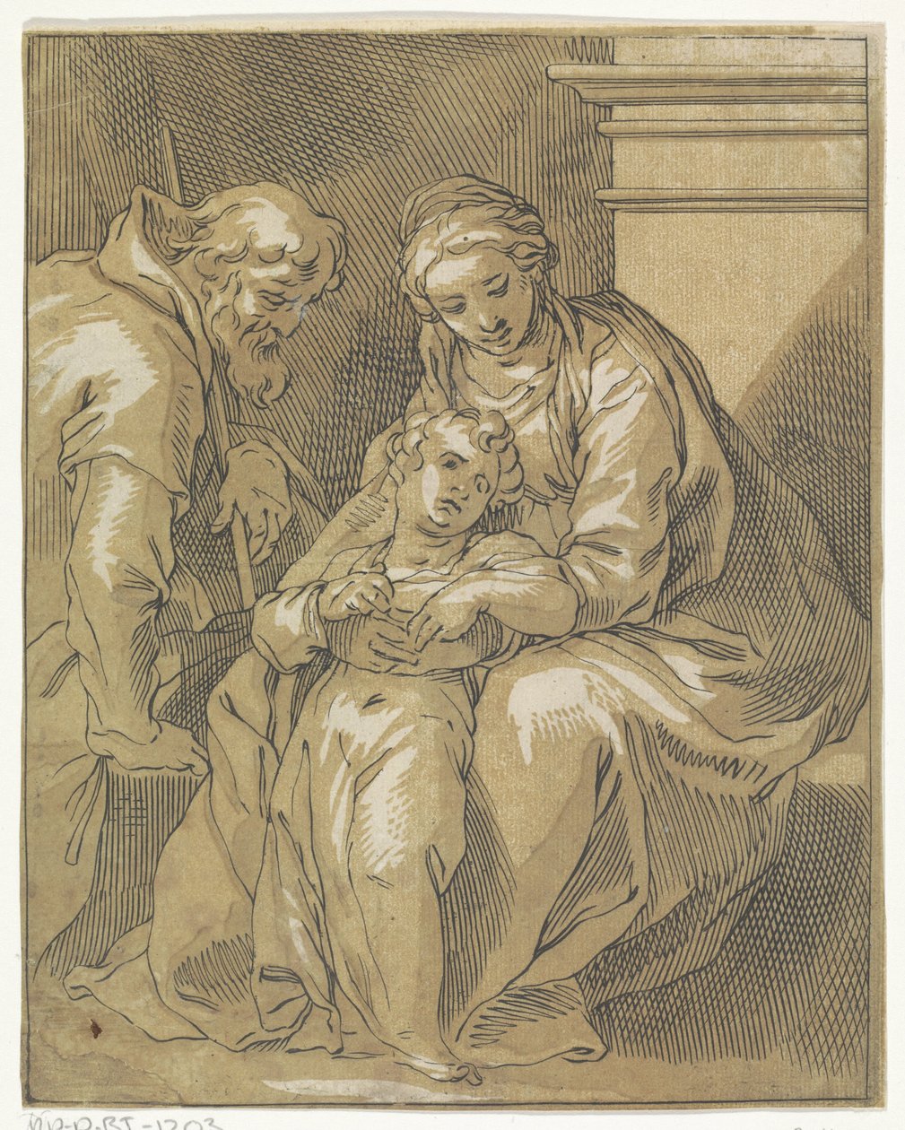 Svatá rodina od Frederick Bloemaert
