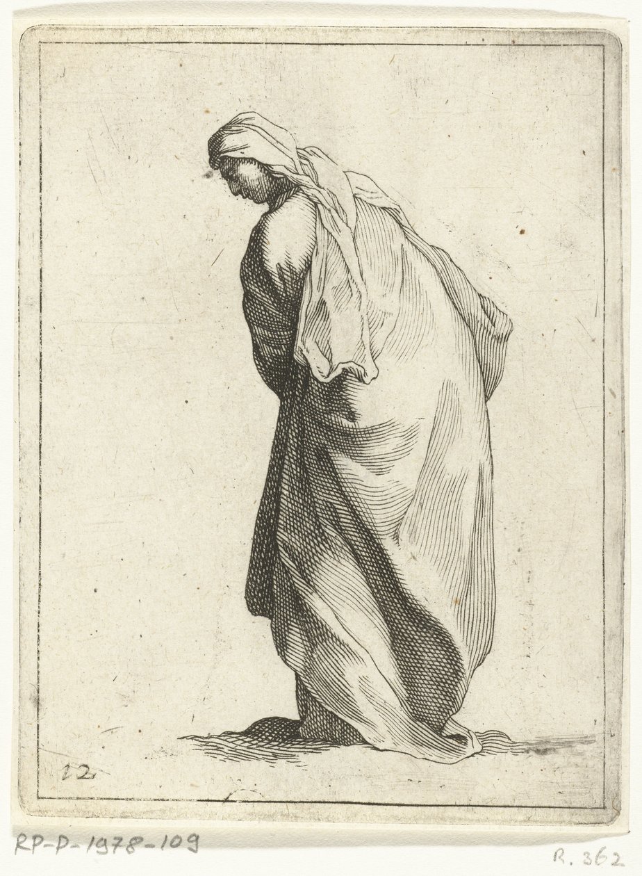 běžící žena 15 malých figurek (název série) od Frederick Bloemaert