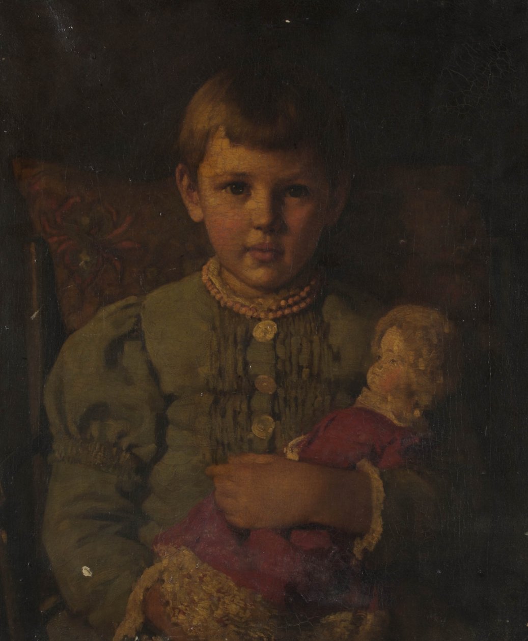 Kate Matilda Bentley, kolem 1880-81 od Frederick Brown