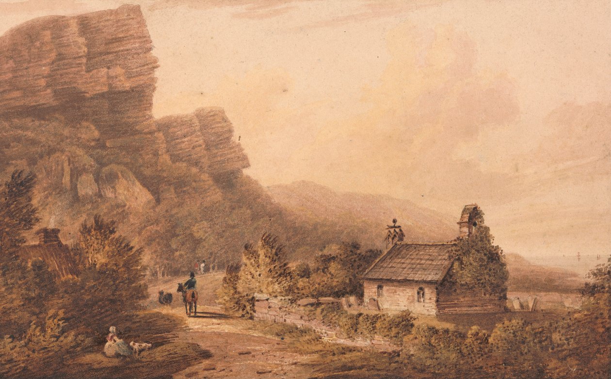Undercliff, Isle of Wight od Frederick Calvert