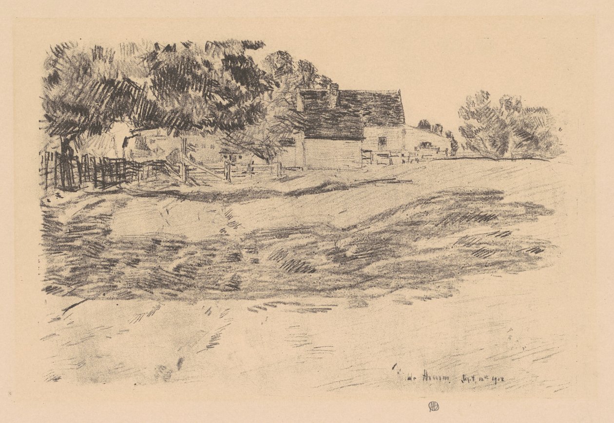 Odpolední stíny, 1918. od Frederick Childe Hassam