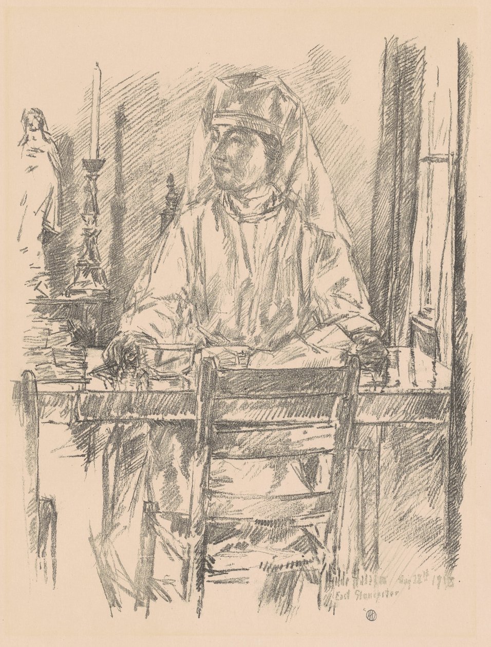 Zdravotní sestra Červeného kříže, 1918. od Frederick Childe Hassam