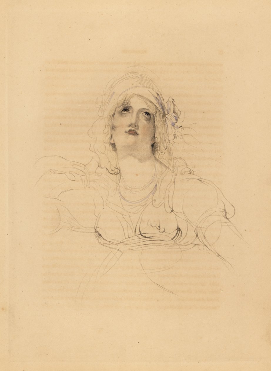Portrét lady Emmy Hamiltonové, milenky Horatio Nelsona od Frederick Christian Lewis
