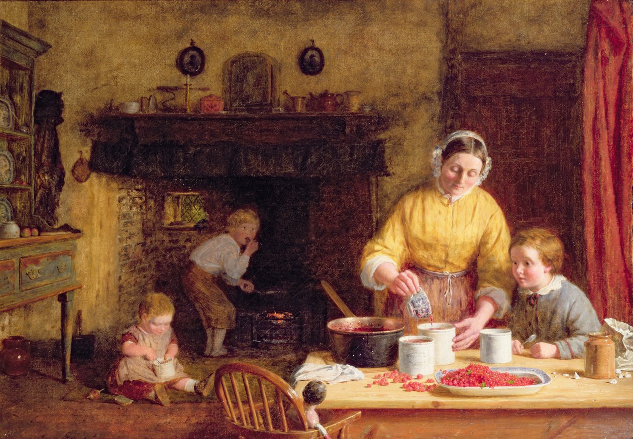 Zavařování džemu od Frederick Daniel Hardy