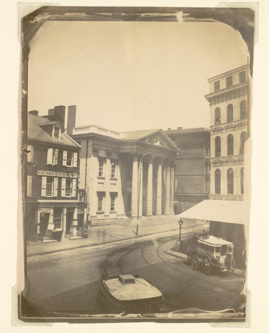 První banka Spojených států, Philadelphia, 1859. od Frederick DeBourg Richards