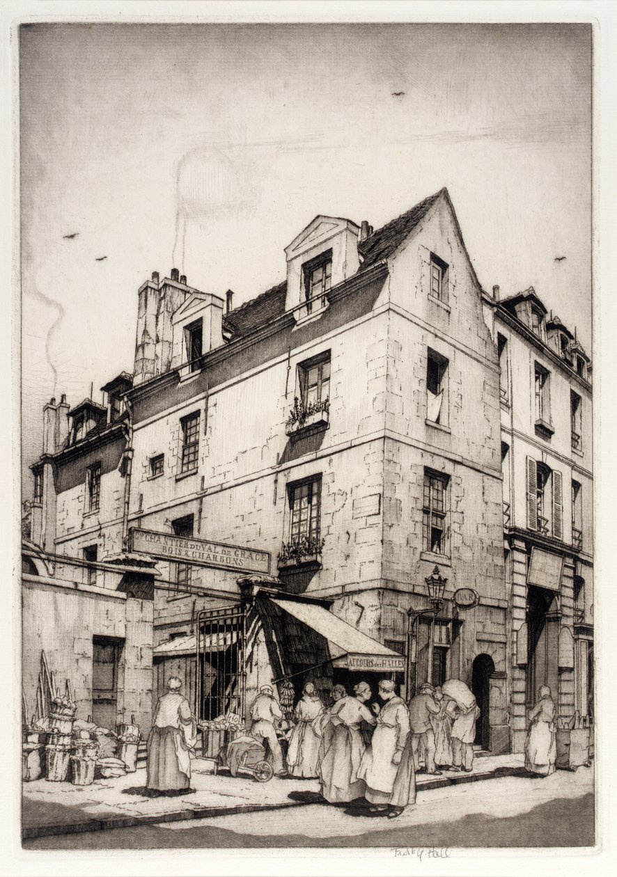 Malý francouzský trh od Frederick G. Hall