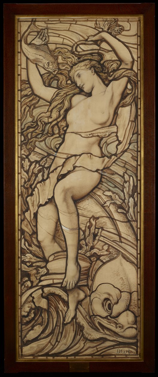 Voda, ze série "Čtyři živly", c.1888-89 od Frederick G. Smith