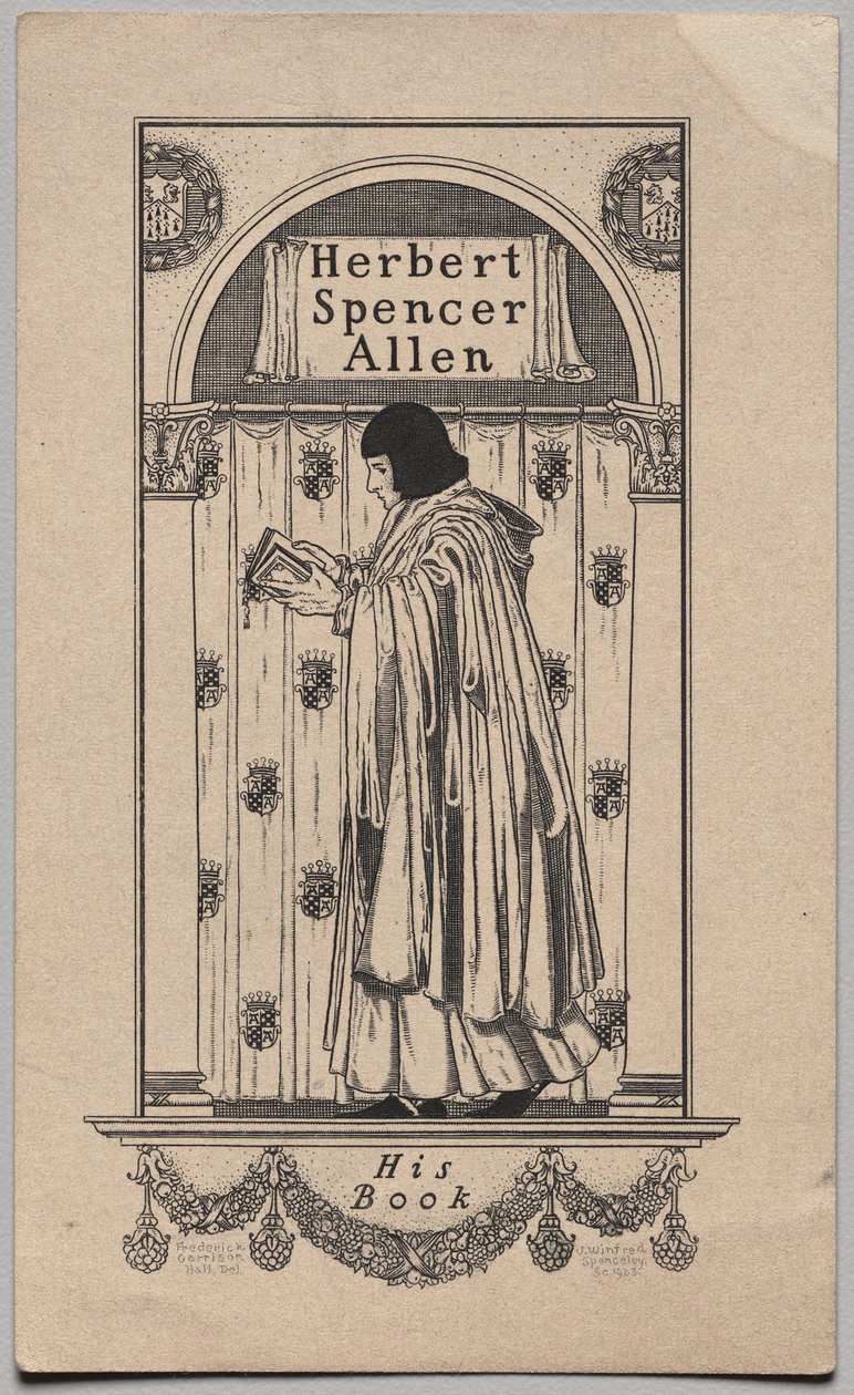 Knihovna: Herbert Spencer Allen, jeho kniha napsaná od Frederick Garrison Hall