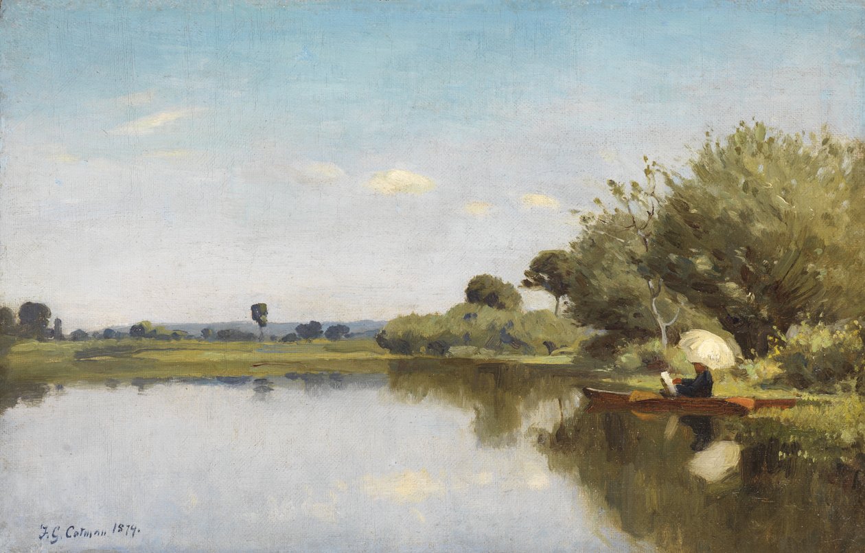 Letní den, 1874 od Frederick George Cotman