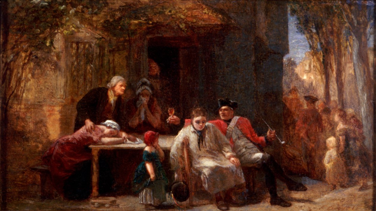„Odvod“, 1851 od Frederick Goodall