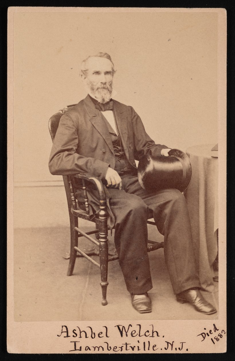 Portrét Ashbel Welch 1809-1882, před rokem 1882. od Frederick Gutekunst