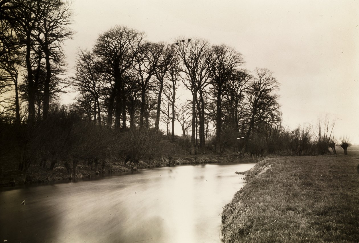 Kelmscott Manor: Temže poblíž panství od Frederick Henry Evans