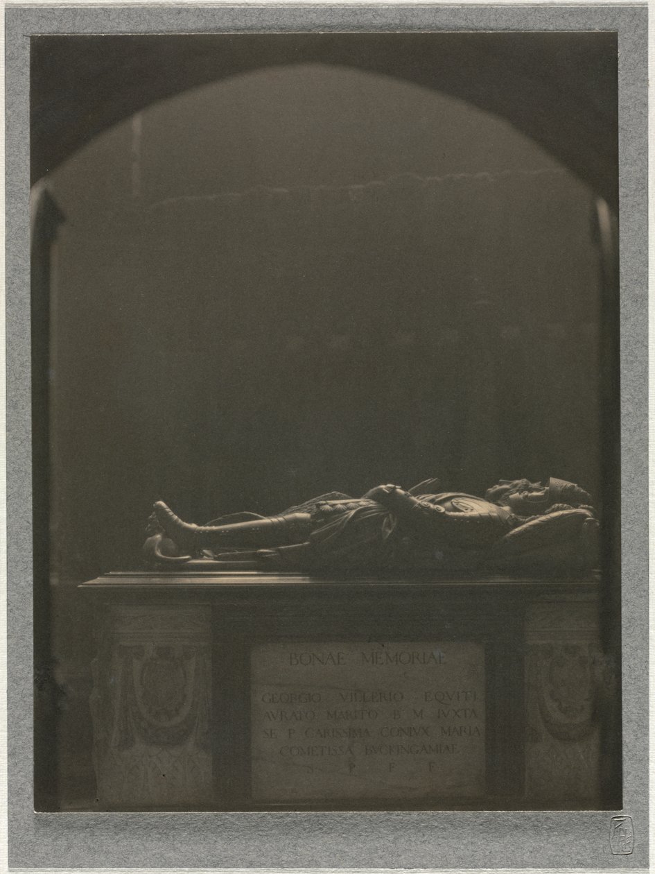 Westminsterské opatství, hrobka sira Georgese Villierse († 1605) od Frederick Henry Evans