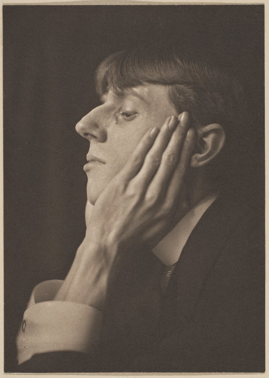 Aubrey Beardsley, asi 1894 (platinový tisk) od Frederick Henry Evans