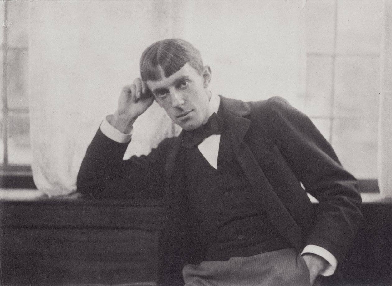 Portrétní fotografie Aubrey Beardsley (1872-98) od Fredericka Evanse (1853-1943) od Frederick Henry Evans