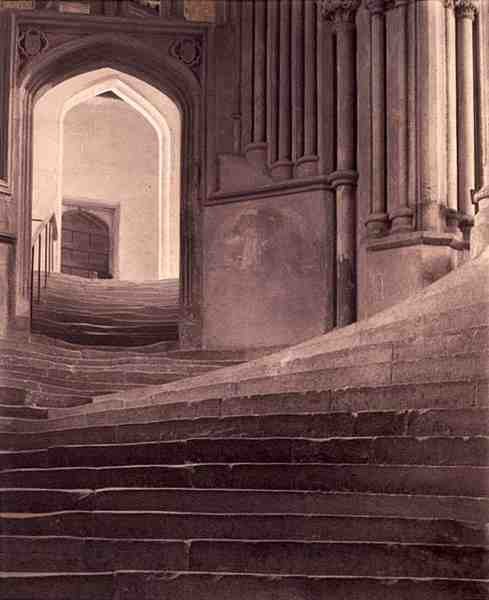Katedrála Steps of Wells od Frederick Henry Evans