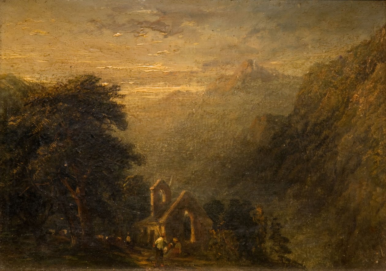 Opatství Valle Crucis, Llangollen, 1840. od Frederick Henry Henshaw