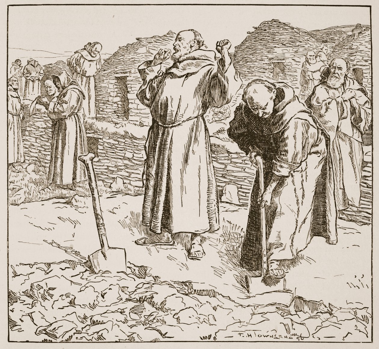 Závěsný od Frederick Henry Townsend