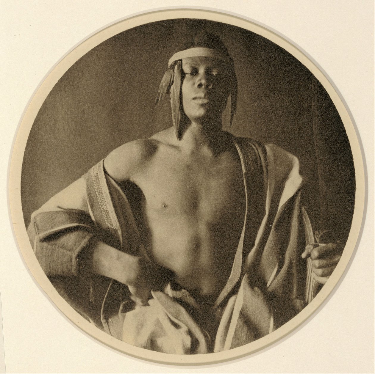 Etiopský náčelník, 1887 od Frederick Holland Day