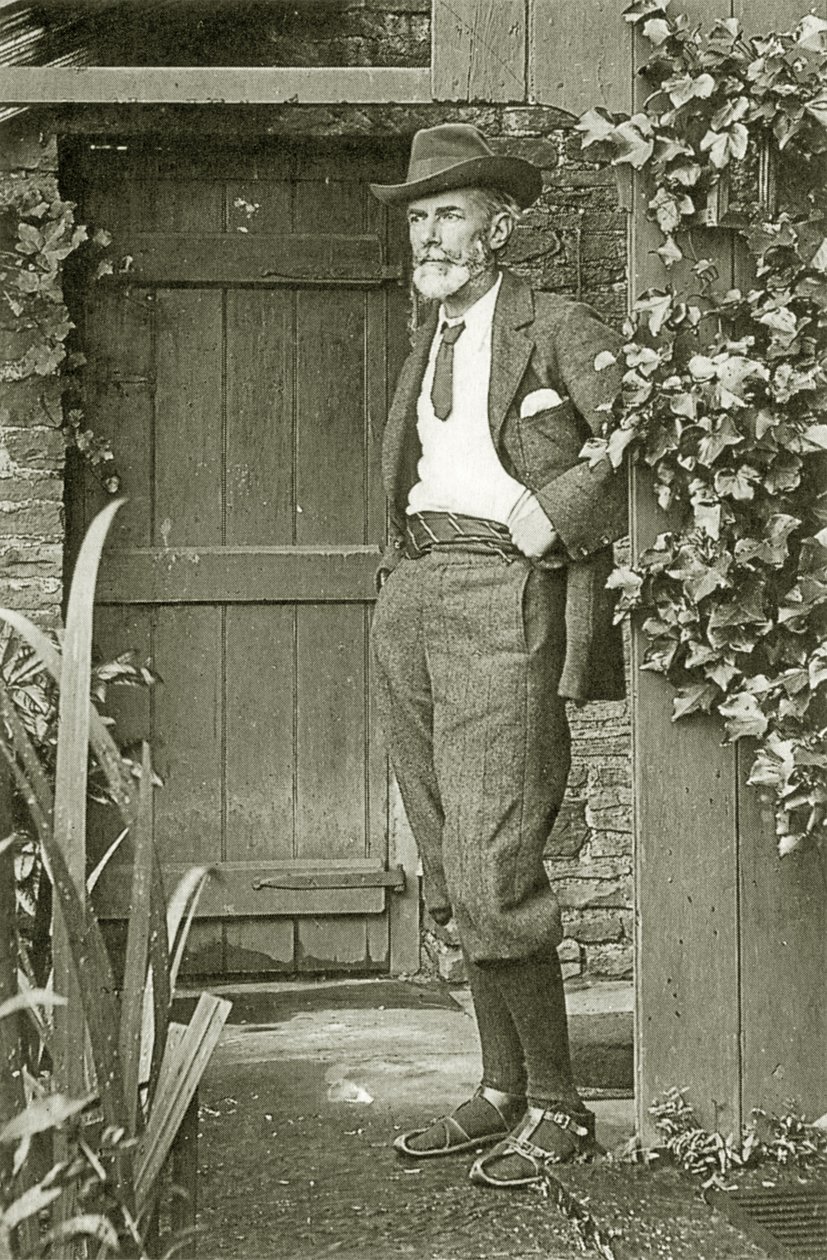 Portrét Edwarda Carpentera kolem roku 1905 od Frederick Holland Day