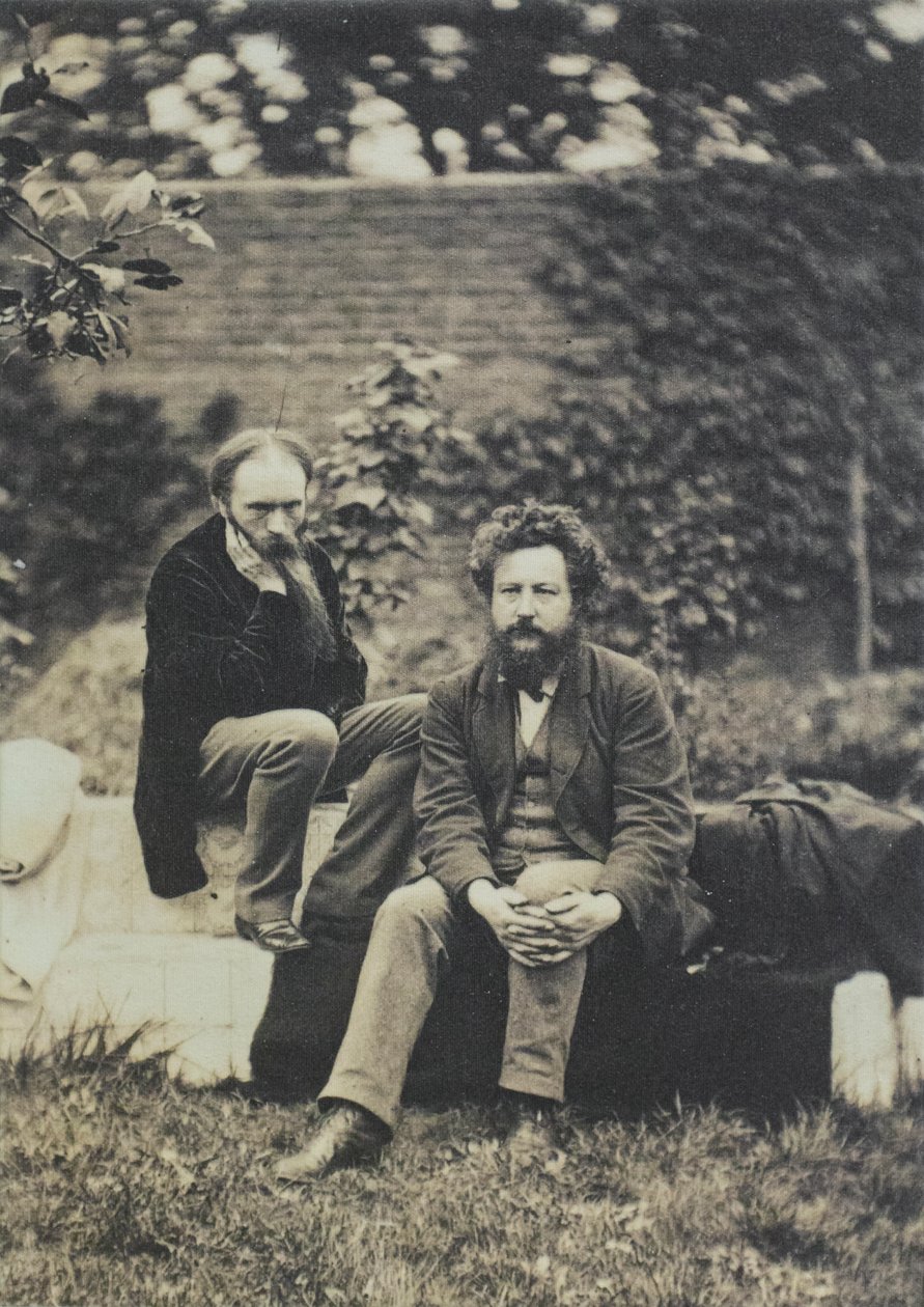 Edward Burne Jones a William Morris, Galerie Williama Morrise, Londýn (fotografie) od Frederick Hollyer