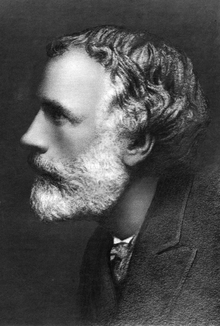 George Meredith, anglický romanopisec a básník, c1909. od Frederick Hollyer