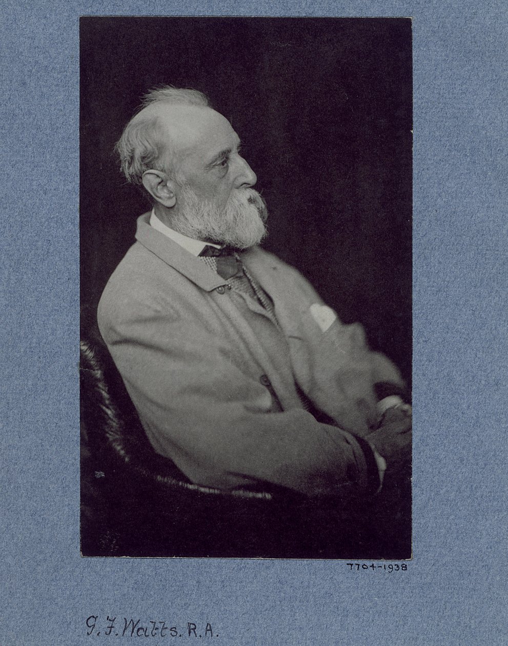 Portrét George Fredericka Wattse (1817-1904) od Frederick Hollyer