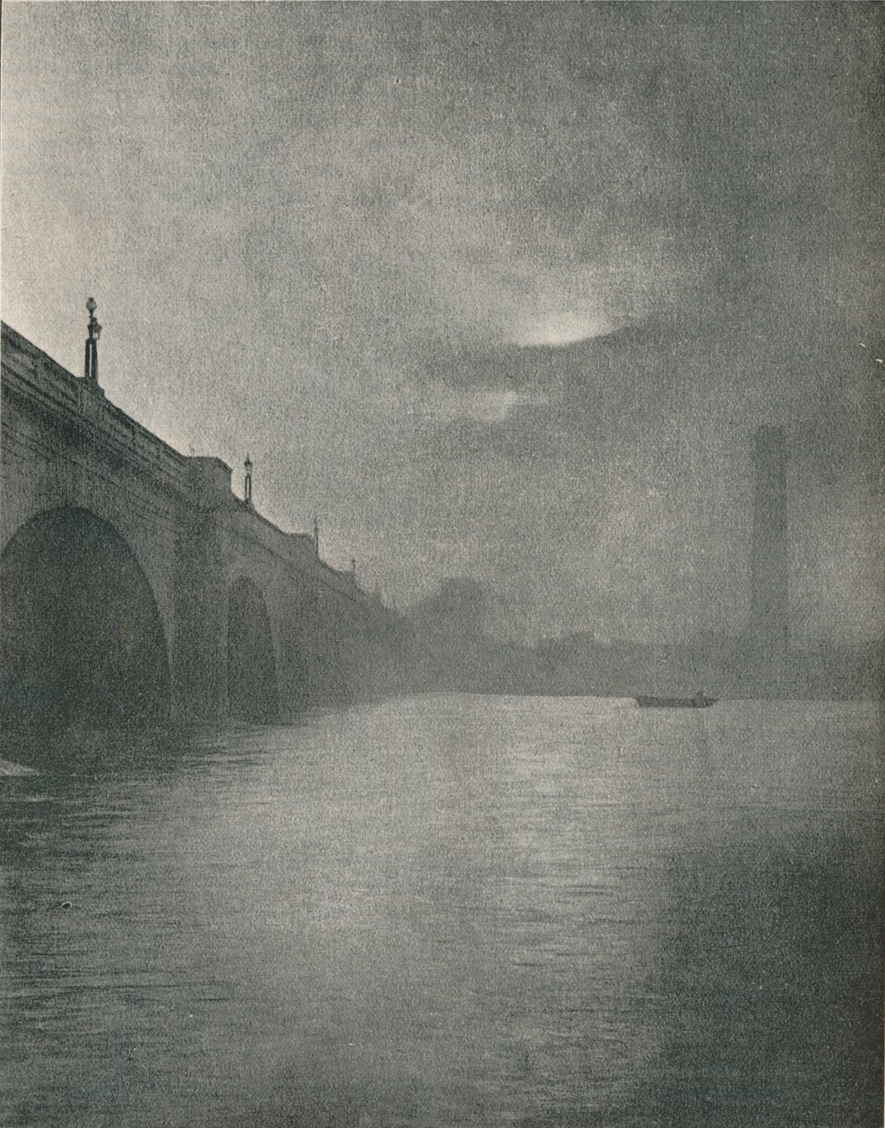Waterloo Bridge, 1877 od Frederick Hollyer