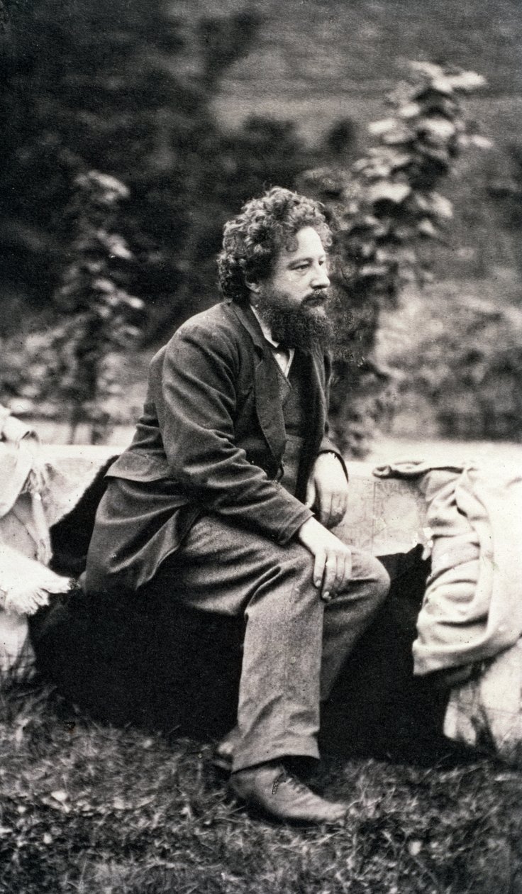 William Morris , anglický umělec a designér, 19. století od Frederick Hollyer