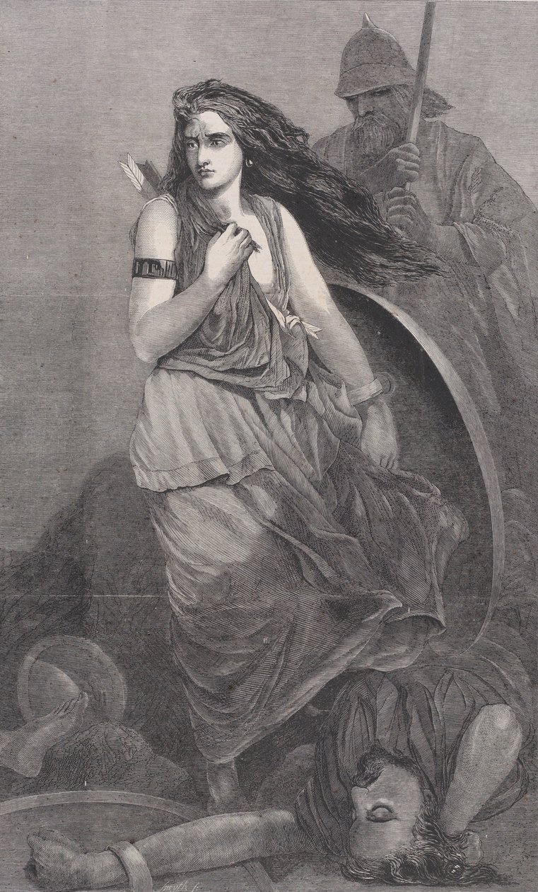 Dar-Thula, z Illustrated London News, 27. července 1861. od Frederick James Smyth