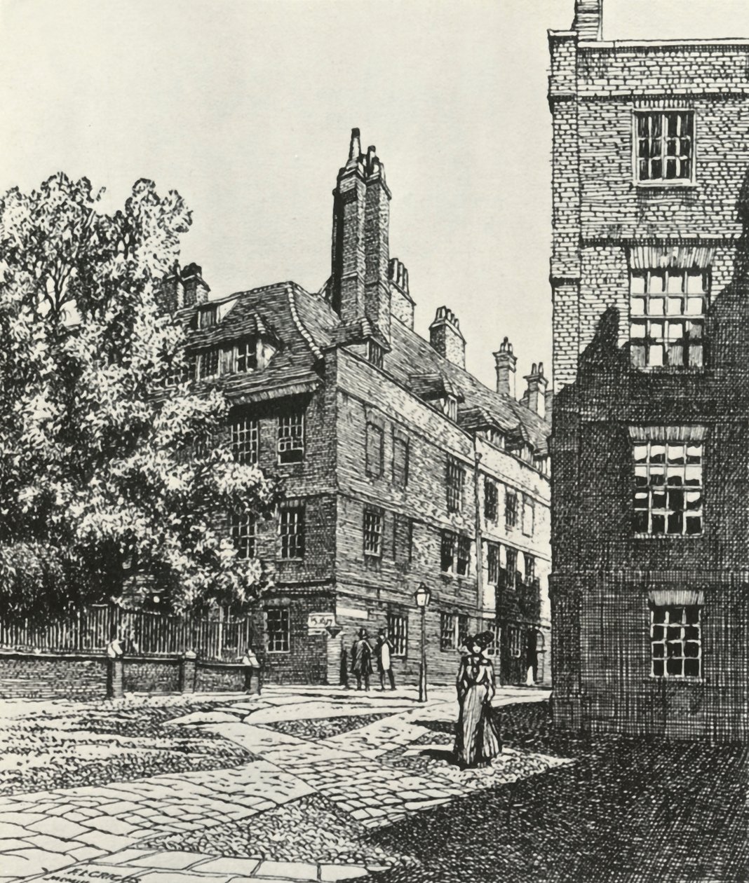 Cliffords Inn v City of London, 1903, 1934. od Frederick Landseer Maur Griggs