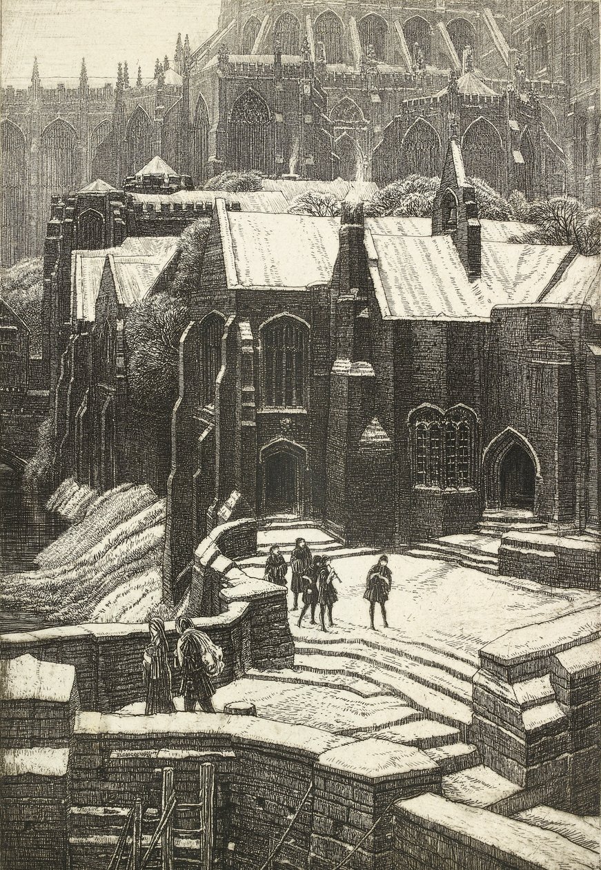 Almonry, 1925 od Frederick Landseer Maur Griggs