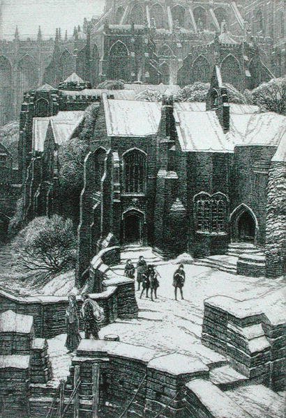 The Almonry, Chipping Campden 1925 (lept) od Frederick Landseer Maur Griggs