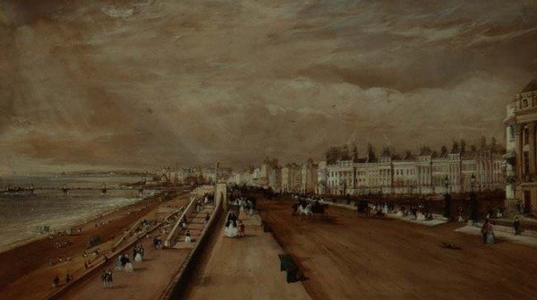 Nábřeží, Brighton od Frederick Nash